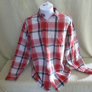 Wrangler Long Sleeve Button Down Shirt Size L